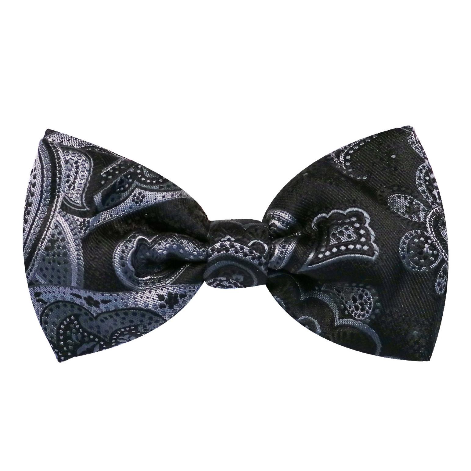 Fellini Luxe Paisley Bow Tie